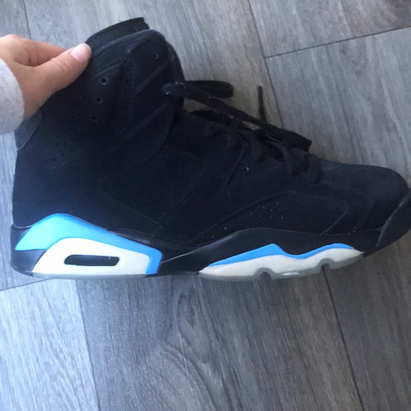 black and carolina blue 6s